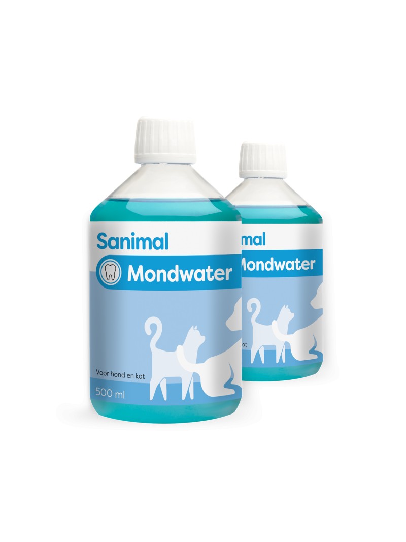 Sanimal mondwater hond/kat