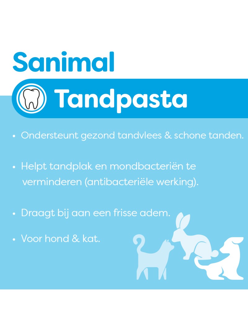 Sanimal tandpasta 70gram