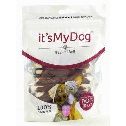It's my dog beef kebab 80gram