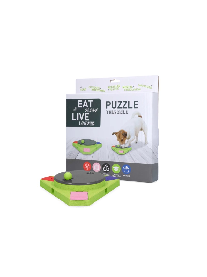 Sot-n eat slow live longer puzzle triangle