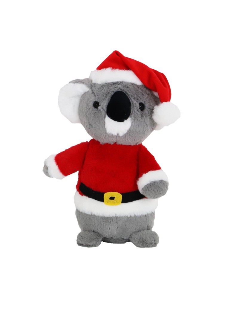 Boon koala pluche met kerstpak 32cm