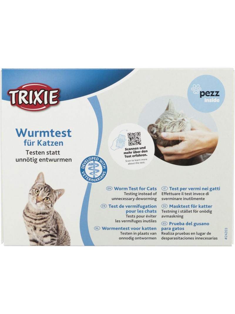 Trixie wormentest voor katten