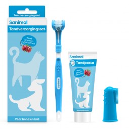 Sanimal tandverzorgingsset