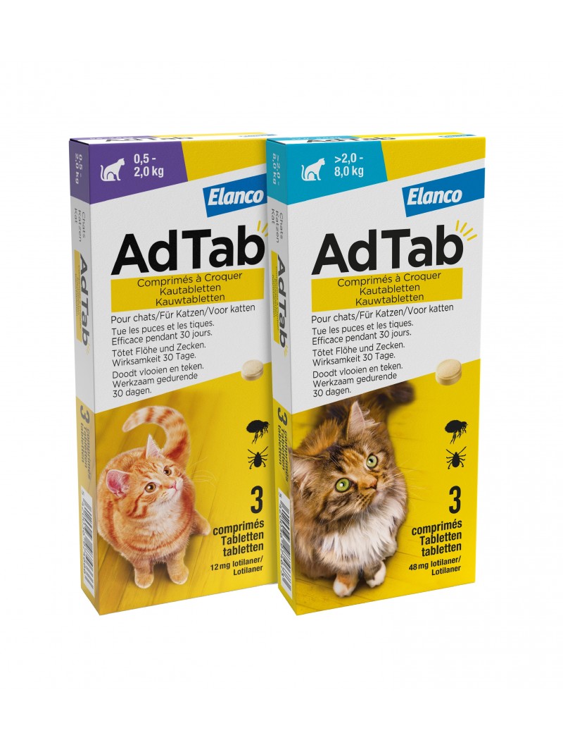 Adtab cat 2-8kg 3 tabletten