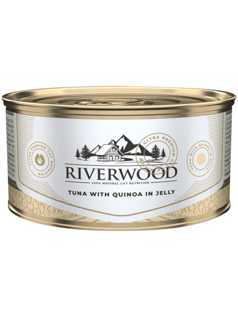 Riverwood tuna with quinoa in jelly 85gram
