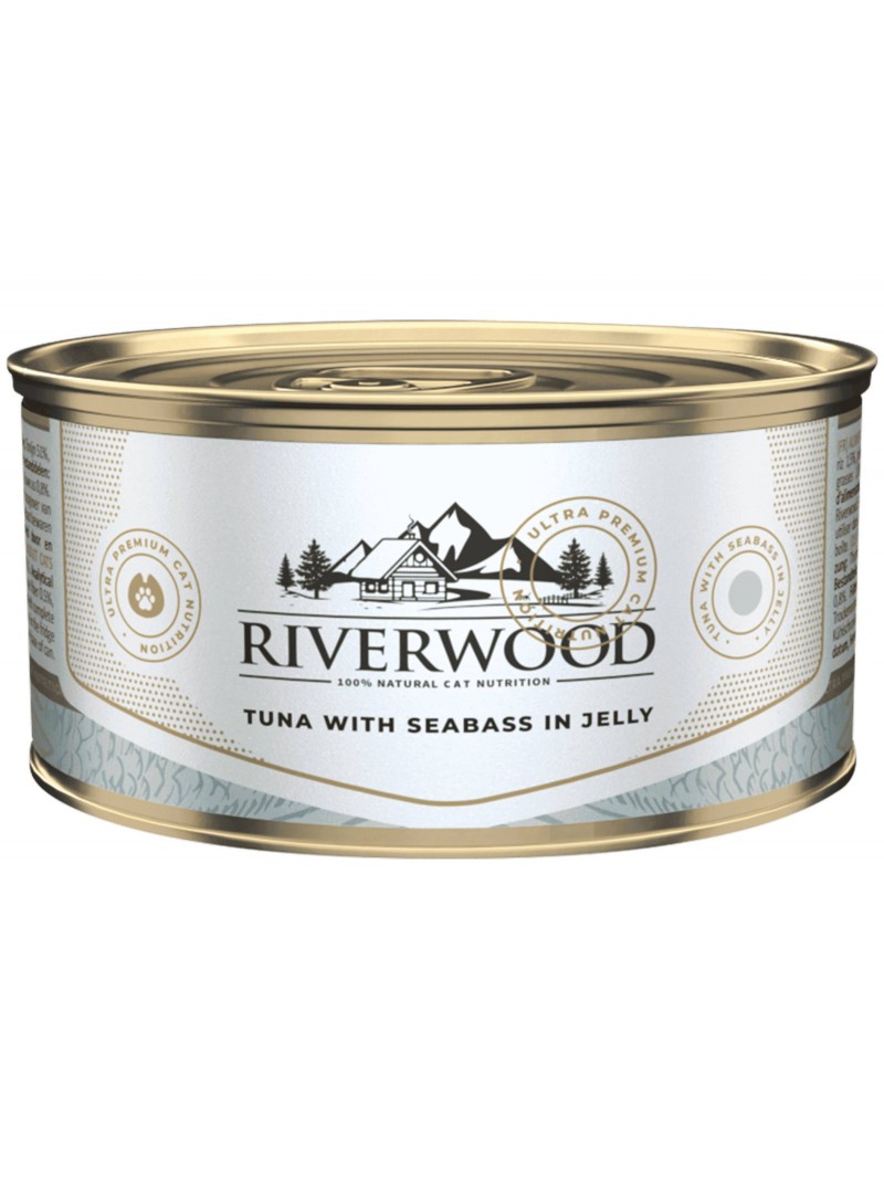 Riverwood tuna with seabass in jelly 85gram
