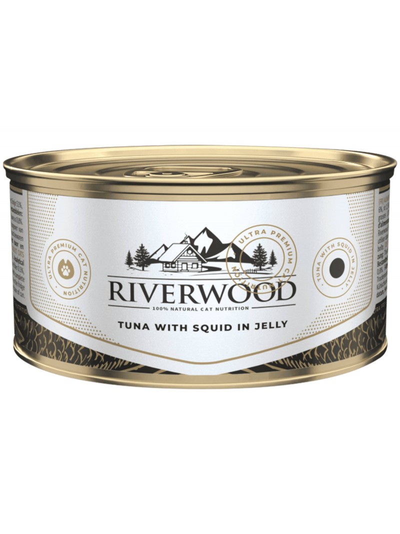 Riverwood tuna with squid in jelly 85gram