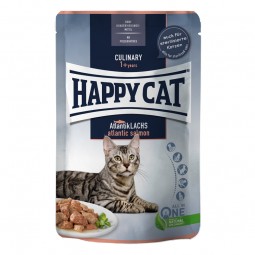 Happy cat pouch zalm 85gram