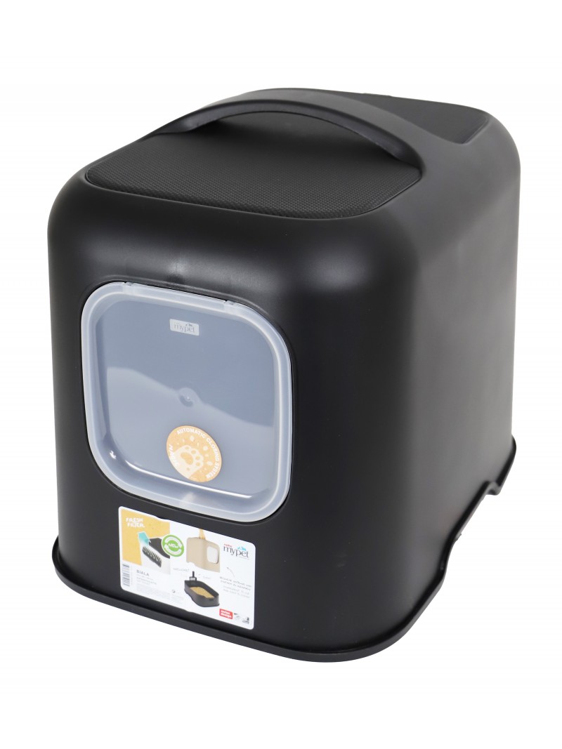 Rotho kattentoilet biala black 44x39x51cm