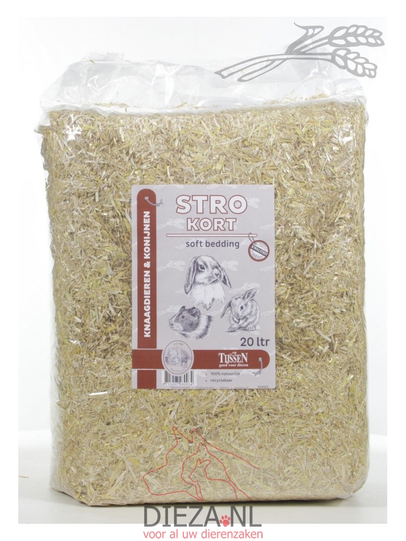 Tijssen stro soft bedding 2kg