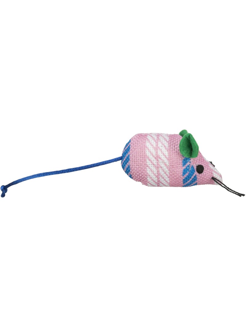 Trixie muis stof catnip 7cm