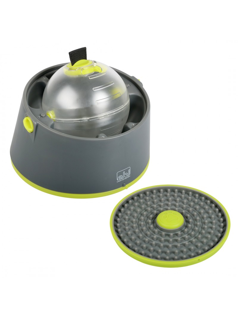 Ebi twist & lick ball 18x18x17cm grijs
