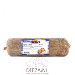 Buddy's kip/pens compleet