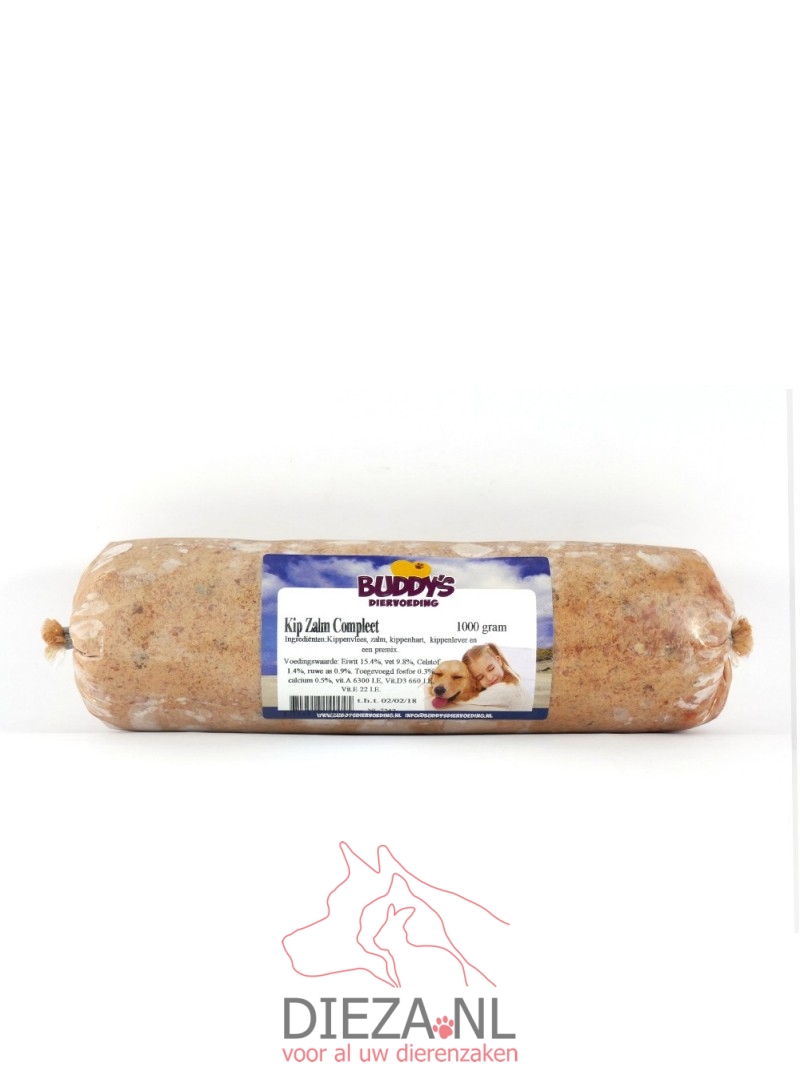 Buddy's kip/zalm compleet