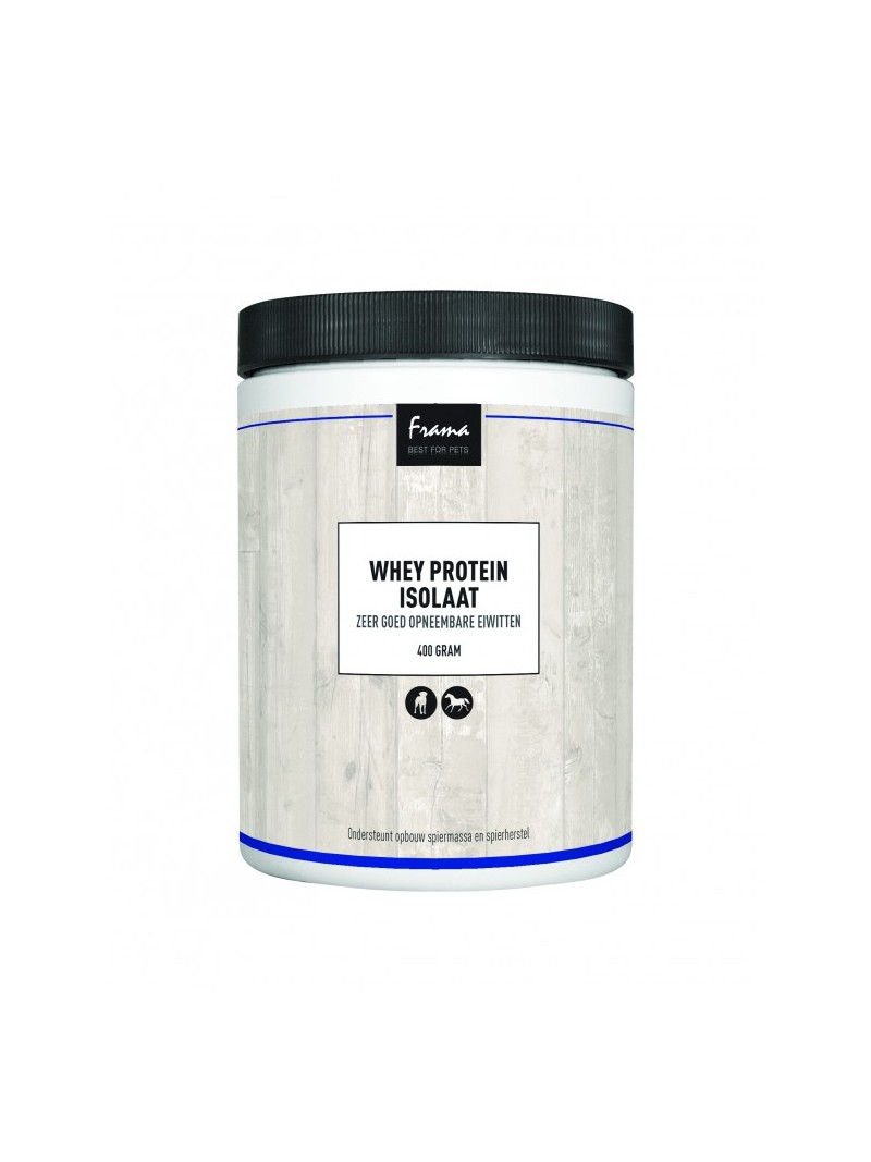 Frama wheyproteine isolaat 400gram