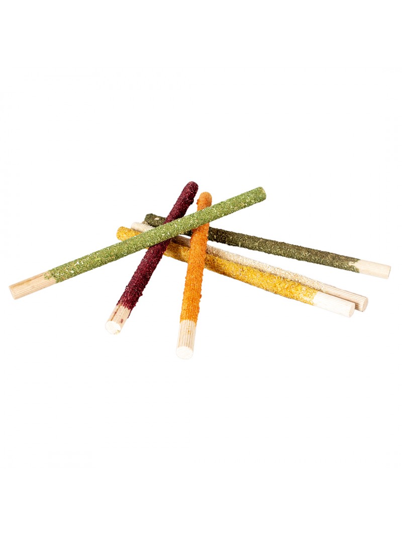 Duvoplus houten knabbelsticks groenten & bloemen