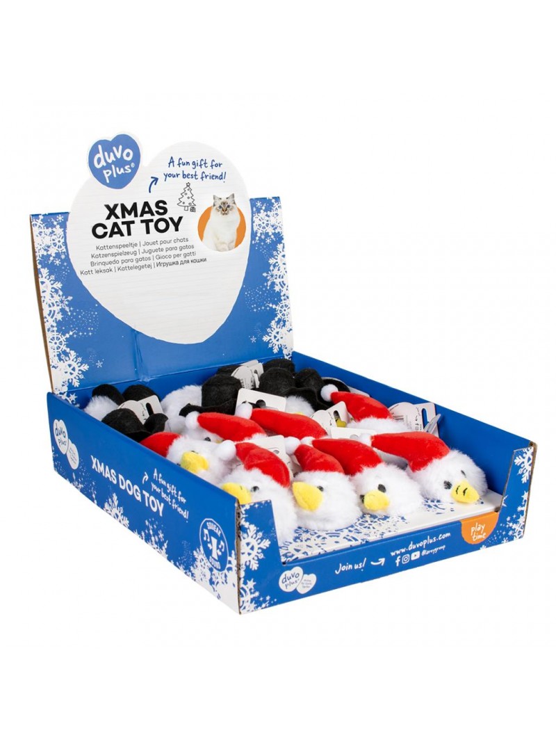 Duvoplus xmas fluffy sneeuwballen 5.5x7x10cm
