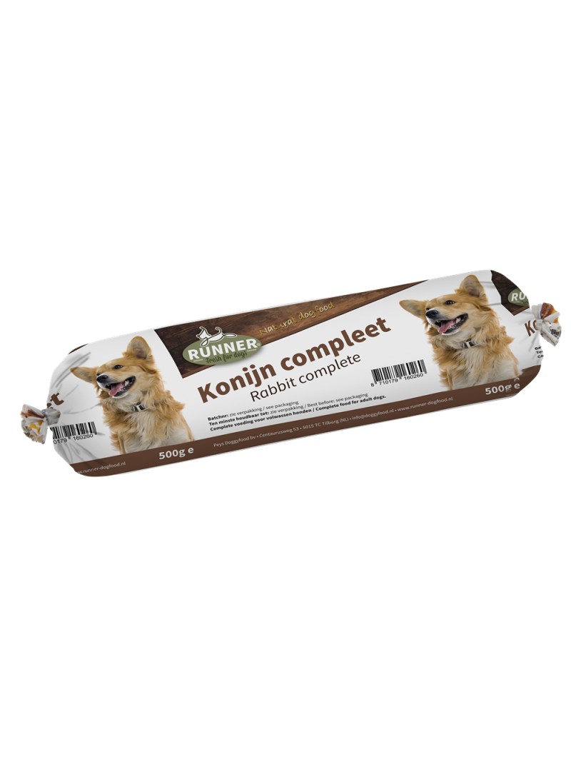 Runner fresh konijn compleet