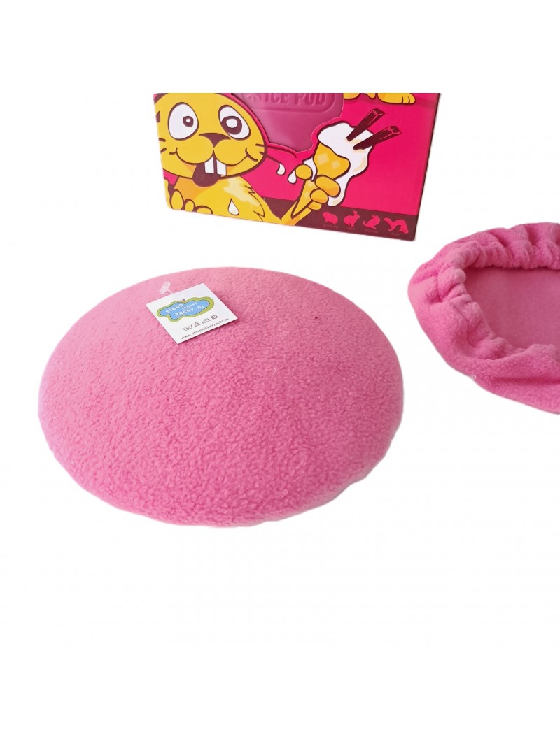 Slaaplekkerzacht hoesje elastiek roze
