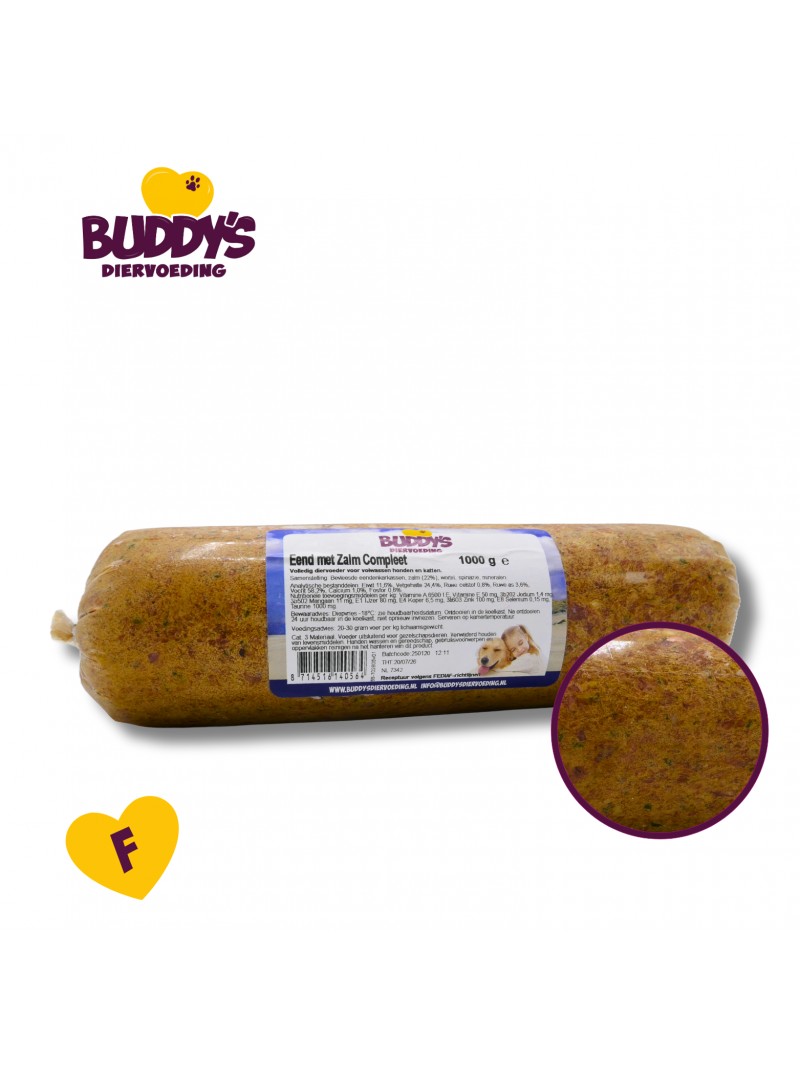Buddy's zalm/eend compleet