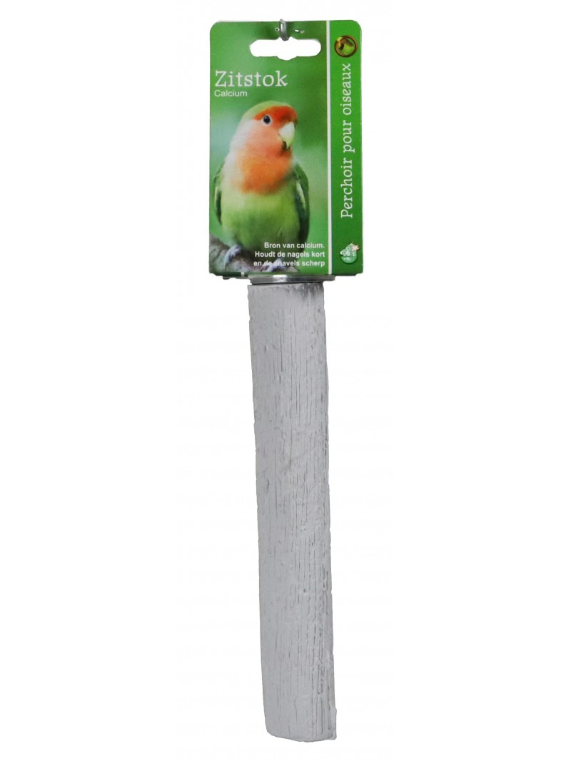 Boon zitstok calcium wit+schroefdraad