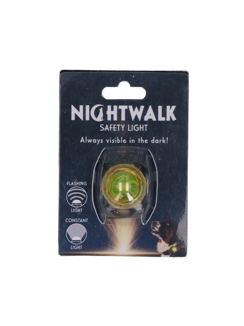 Nightwalk safety light yellow