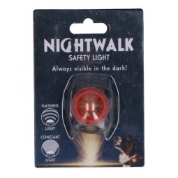 Nightwalk safety light orange