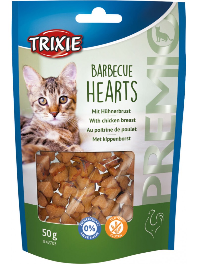Trixie barbecue hearts 50gram