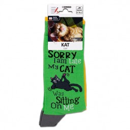 Mm sokken luie kat
