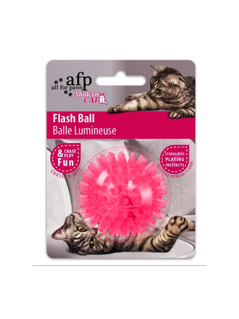 All for paws afp modern cat flash ball assorti