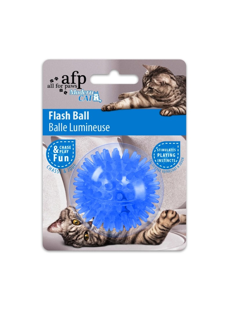 All for paws afp modern cat flash ball assorti