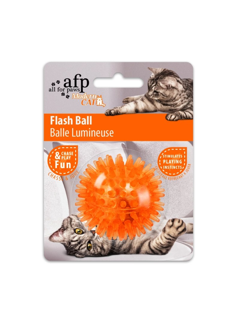 All for paws afp modern cat flash ball assorti