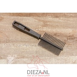 Jean peau dubbele kam zwart