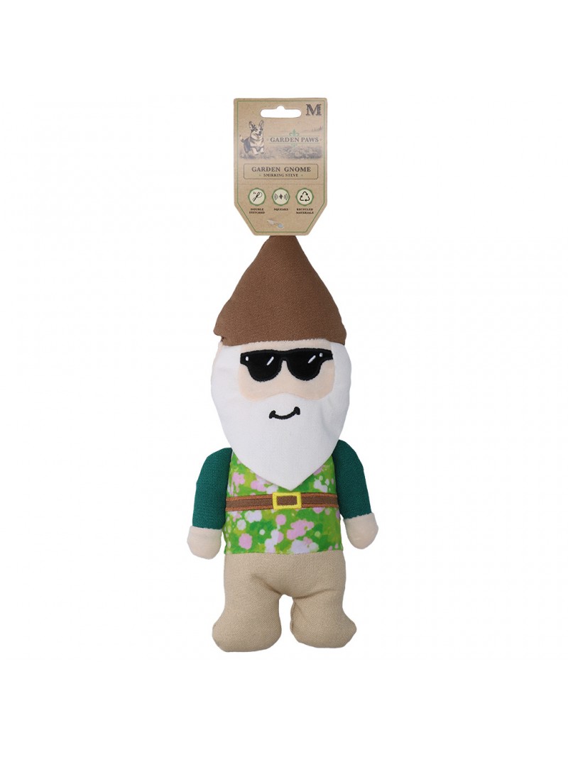 Garden paws garden gnome smirking steve m