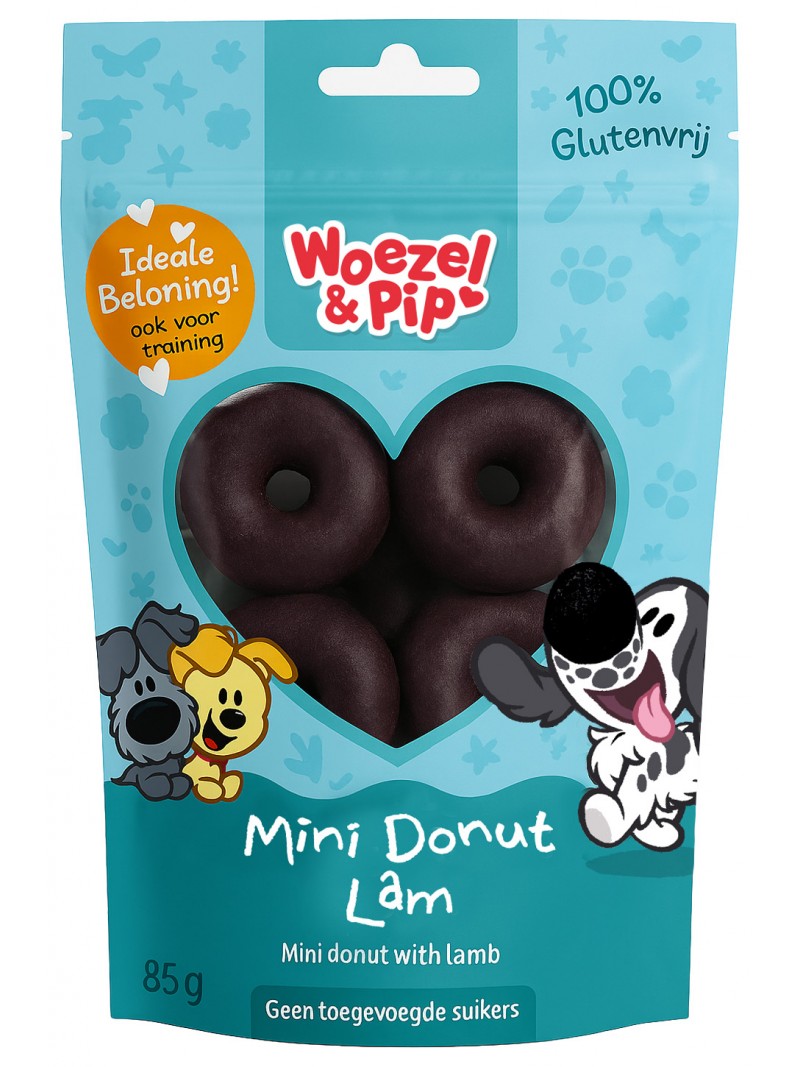 Woezel & pip mini donut lam 85gram