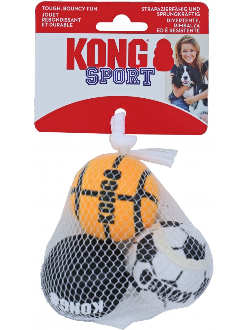 Kong sport soccer balls 3-pack sm