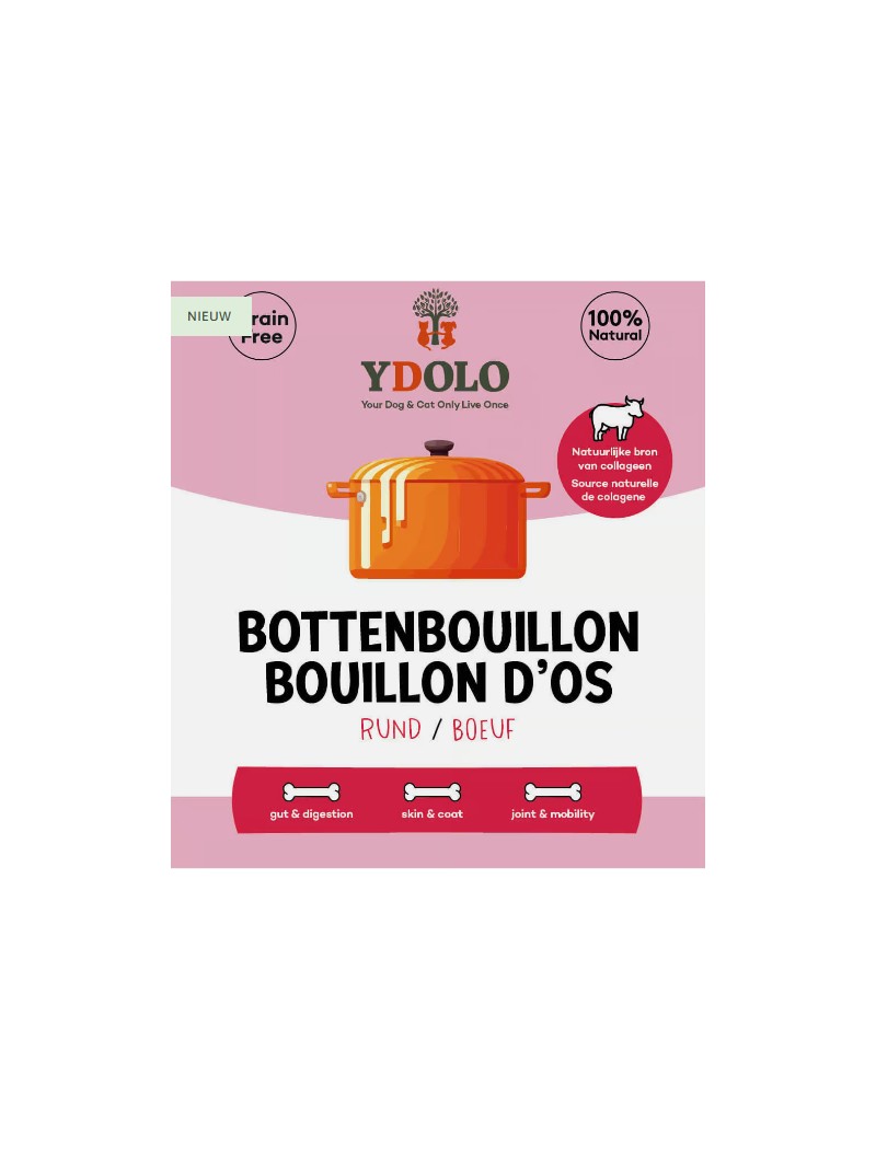 Ydolo bottenbouillonbio rund 230ml