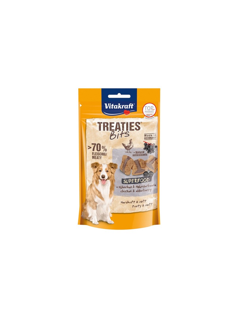 Vitakraft treaties bits vlierbessen 100gram