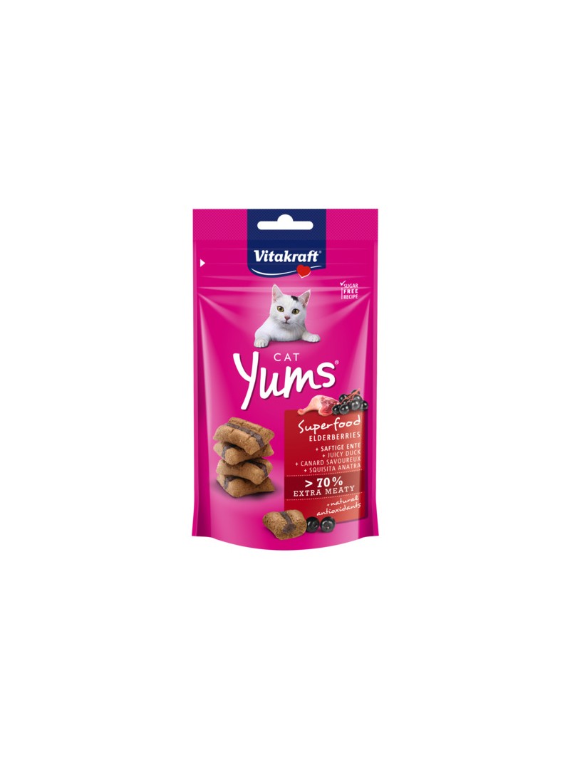 Vitakraft cat yums vlierbessen 40gram