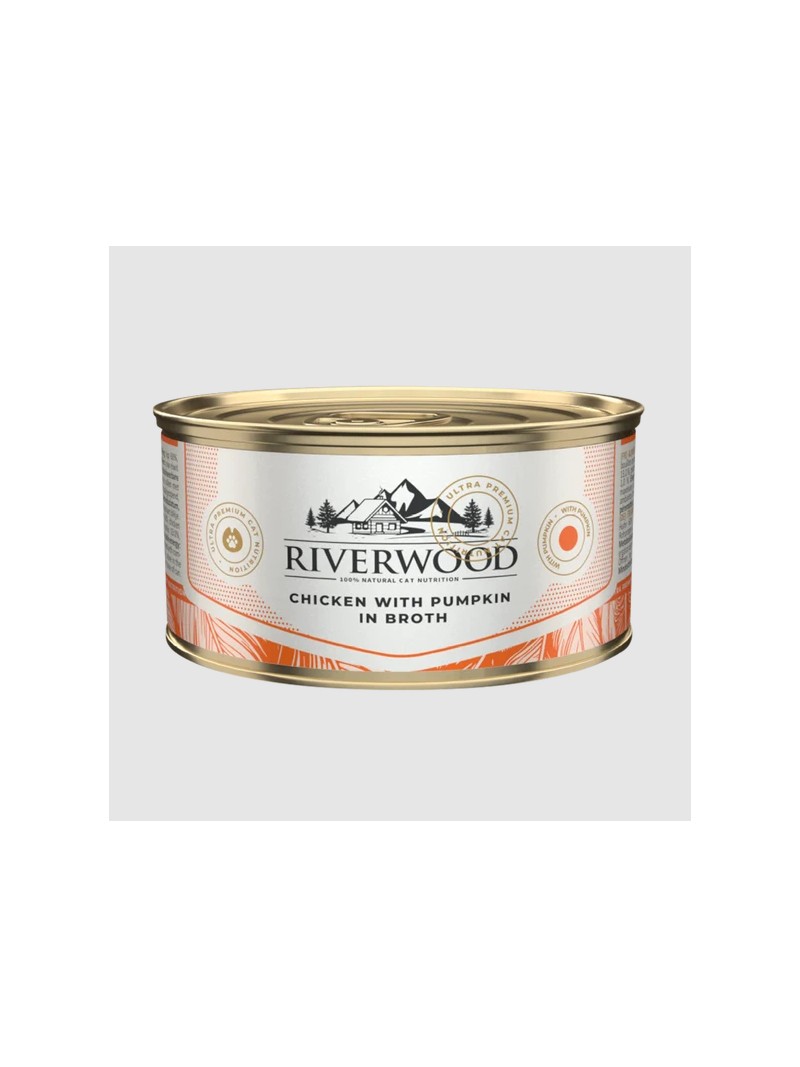 Riverwood chicken with pumpkin in broth 85gr