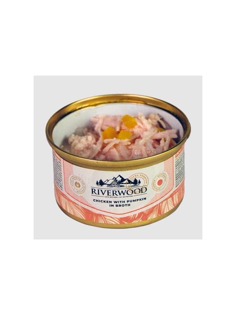 Riverwood chicken with pumpkin in broth 85gr