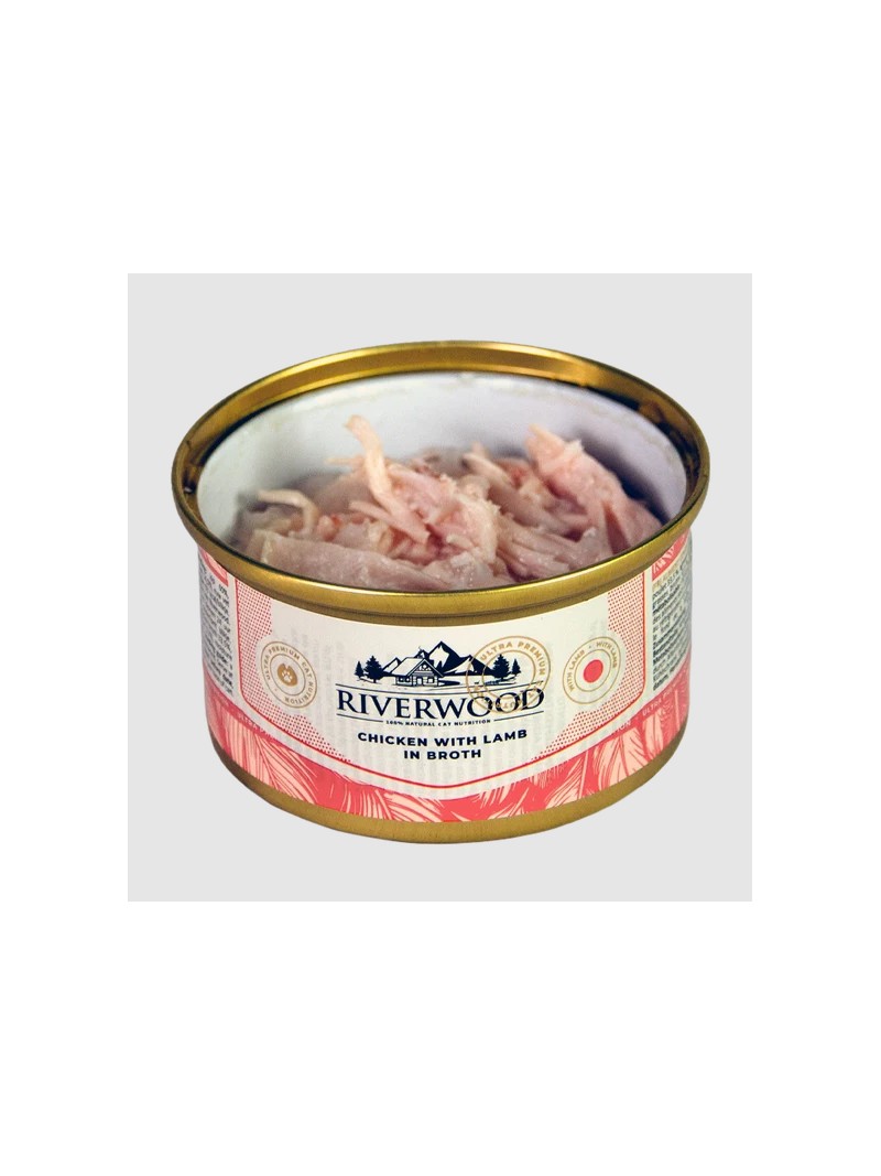 Riverwood chicken with lamb in broth 85gram