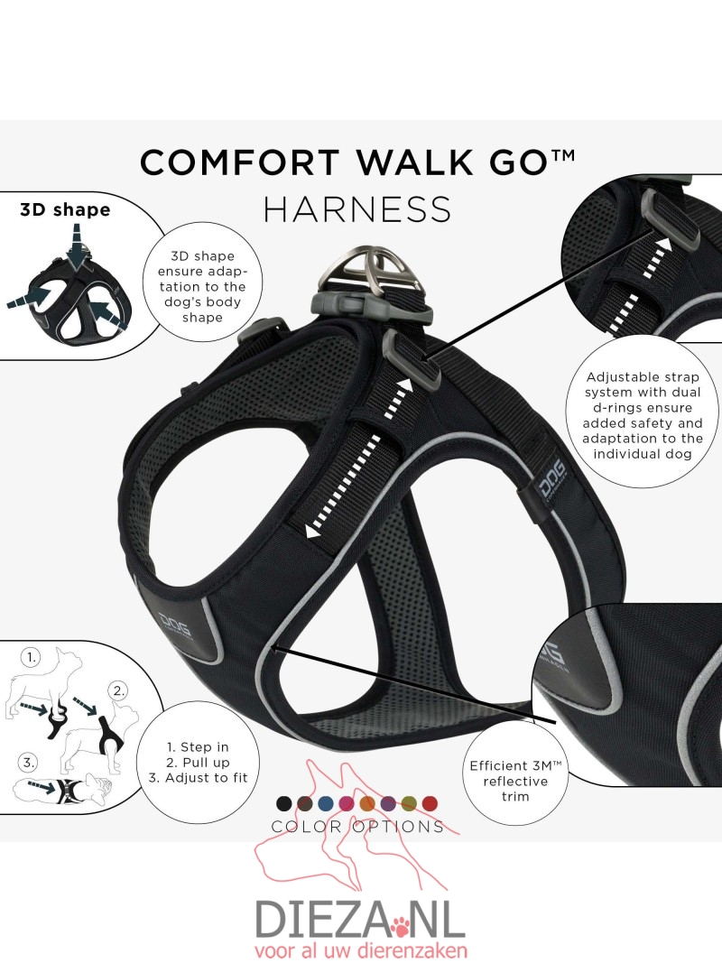 Copenhagen walk go tuig zwart